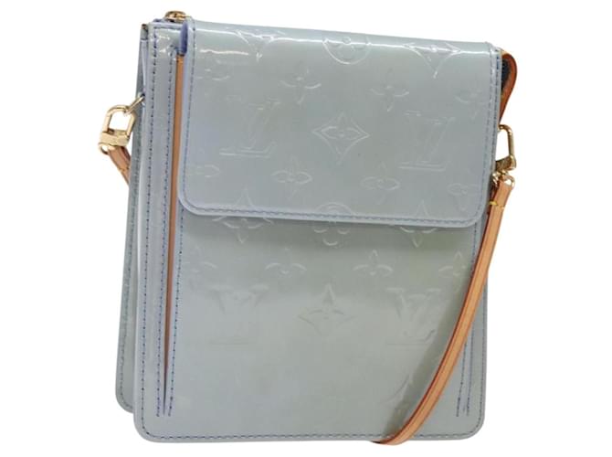 LOUIS VUITTON Monogram Vernis Motto Pouch Lavande M91224 LV Auth yk19411 Patent leather  ref.2507202