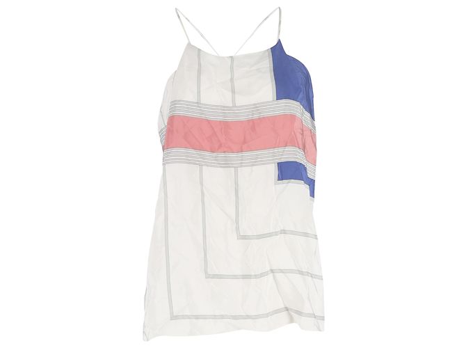 Blusa Stampata Vanessa Bruno in Seta Multicolore