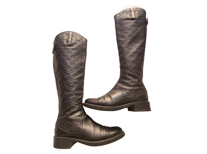 Gucci 'Guccissimo Maud' Boots 39 Black
