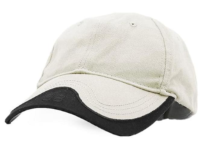 Everyday Boné de algodão BB Signature da Balenciaga Marrom Bege  ref.2509684