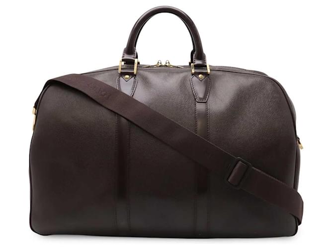 Louis Vuitton Kendal PM Taiga 2way bag Brown Leather  ref.2509838
