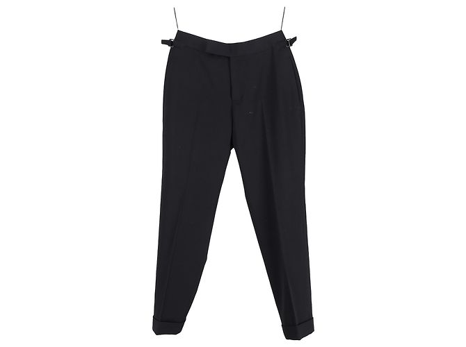 Tom Ford Trousers in Black Polyester