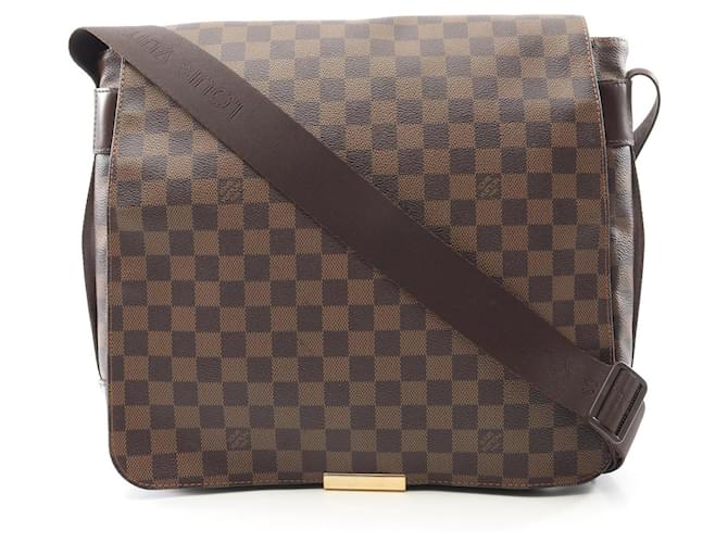 Louis Vuitton Bastille Damier Ebene Coated Canvas Shoulder Bag Brown Cloth  ref.2512455