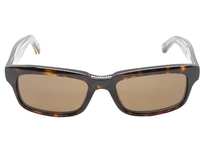 Óculos de sol Balenciaga BB0345S-002 Preto Plástico  ref.2512789