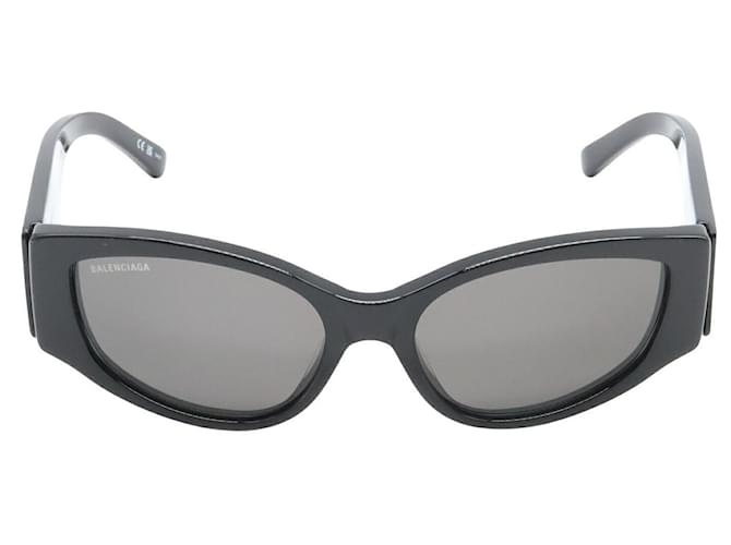Everyday Óculos de sol Balenciaga BB0258S-001 Preto Plástico  ref.2512945