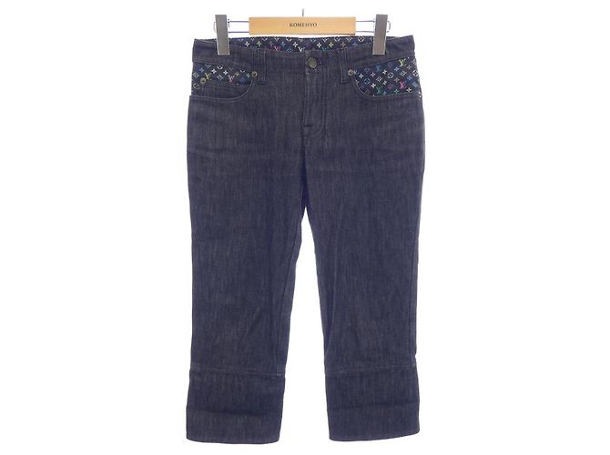 Louis Vuitton Jeans Grau