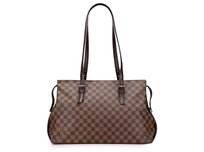 Chelsea Damier Ebene Marrón Louis Vuitton Castaño
