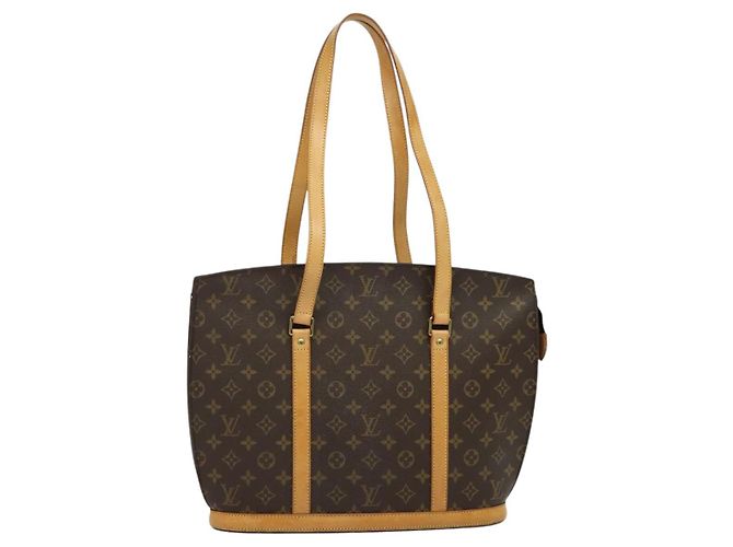 LOUIS VUITTON Borsa Tote Babylone Monogram M51102 LV Auth ep10827 Monogramma