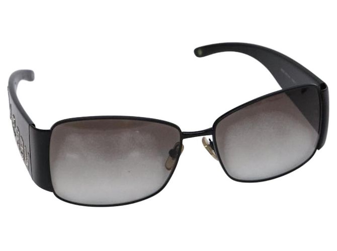 VERSACE Sunglasses Plastic Black Auth BA5372