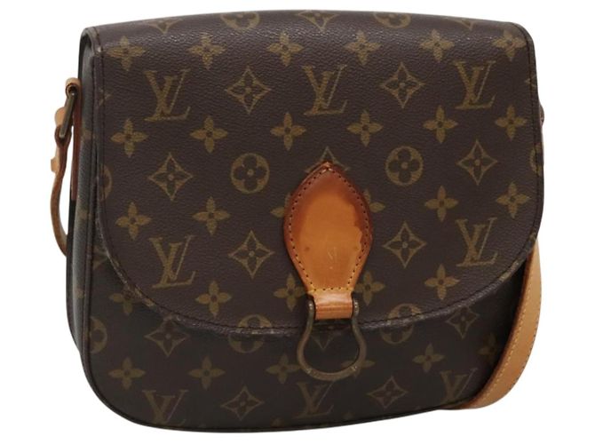 LOUIS VUITTON Bolsa de Ombro Monogram Saint Cloud GM M51242 LV Auth 142261 Monograma