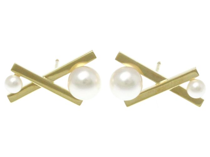 Orecchini Tasaki Balance Cross