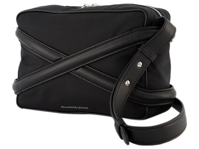Umhängetasche - Alexander McQueen - Schwarz - Leder