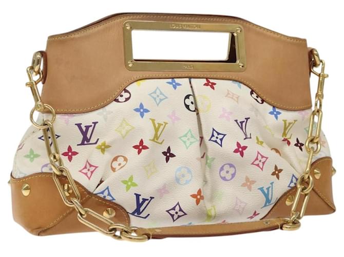 Louis Vuitton Judy Handbag Monogram Multicolor MM Multiple colors Cloth  ref.2515796