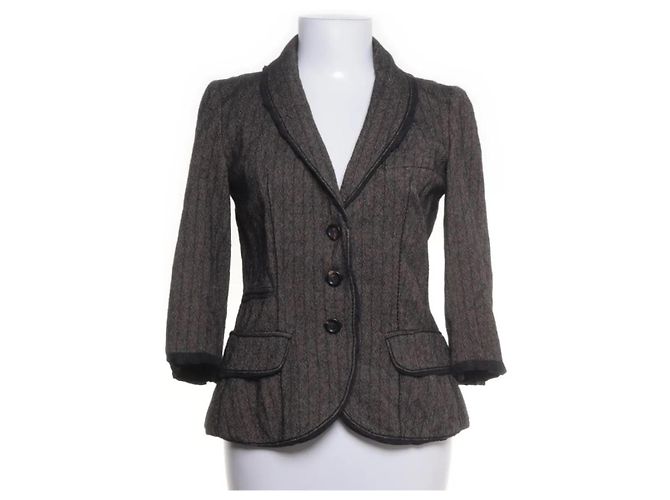 Louis Vuitton Brown Wool and Silk Jacket