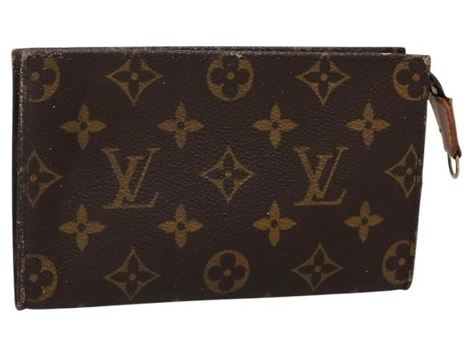 LOUIS VUITTON Monogram Bucket PM Accessory Pouch LV Auth 142420