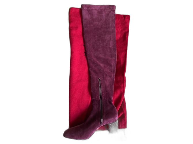 Christian Louboutin Botas Burdeos