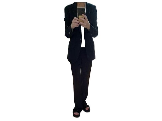 Theory Tailored Jacket Black Polyester