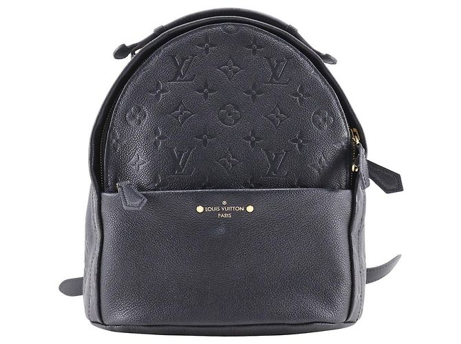 Zaino Sorbonne Louis Vuitton in pelle Monogram Empreinte Nero