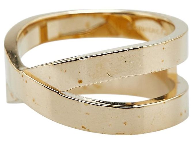 Ring Anello per sciarpa Ruban di Hermès D'oro