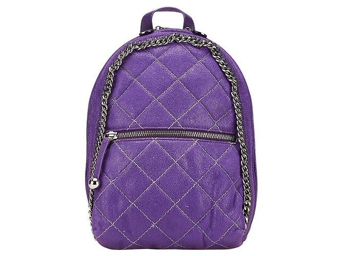 Stella Mc Cartney Stella McCartney Polyester Leather Backpack