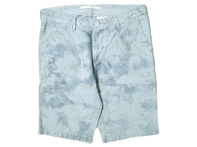 Autre Marque SHORTS IN LINO COTONE JEANS HEAD Blu