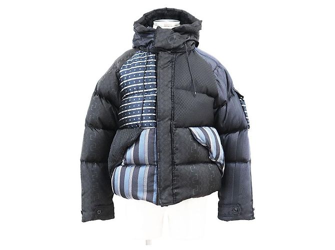 Autre Marque GIACCA CLAMP ECWCS JACKET-29 in seta Nero Blu navy
