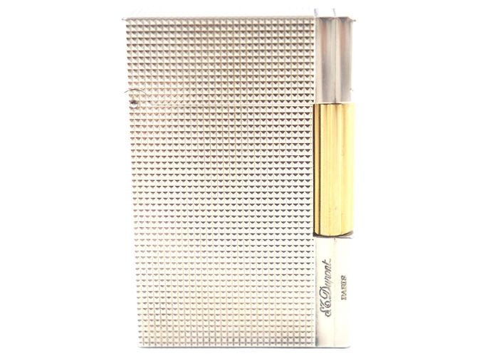 Autre Marque Dupont Gatsby Diamond Head Lighter Silvery