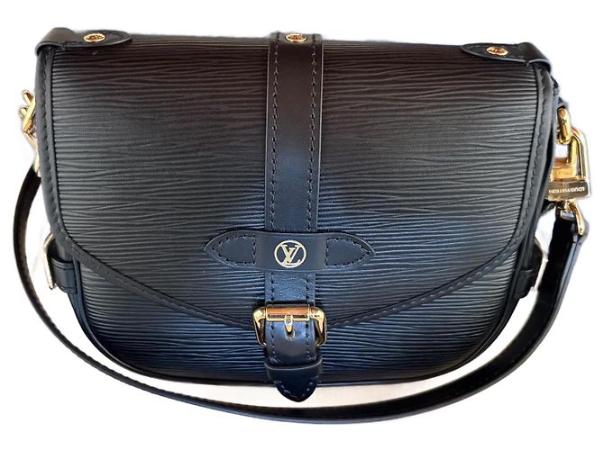 Louis Vuitton Saumur bb cuir Epi Noir