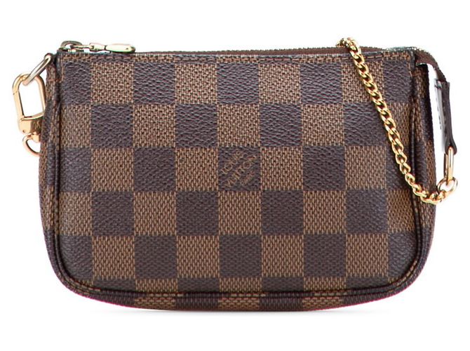Pochette Accessoire Mini Damier Louis Vuitton Marron