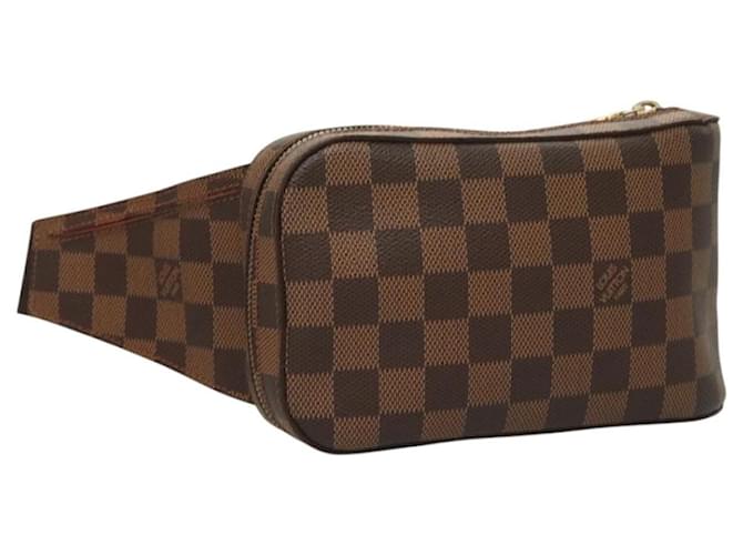 Louis Vuitton Geronimos Waist Bag Damier Brown Cloth  ref.2518482