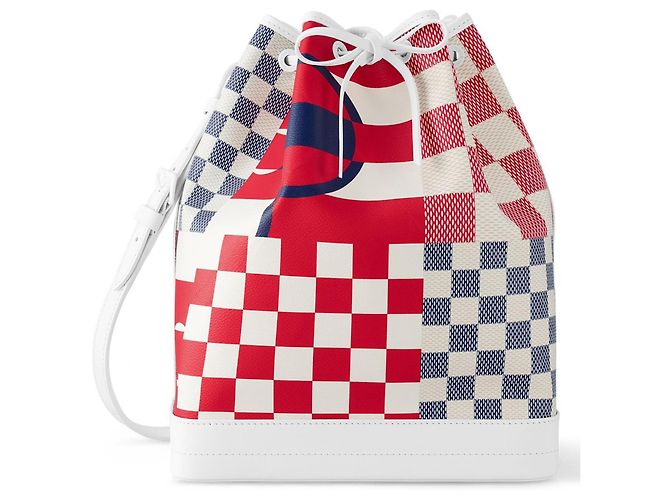 Borsa Louis Vuitton Noe Damier Flags