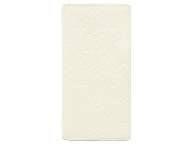 Louis Vuitton Taurillon Monogram Portefeuille Brazza Wallet Leather  ref.2518720