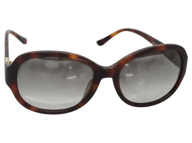 Gafas de sol Salvatore Ferragamo de plástico marrón Auth bs29164 Castaño