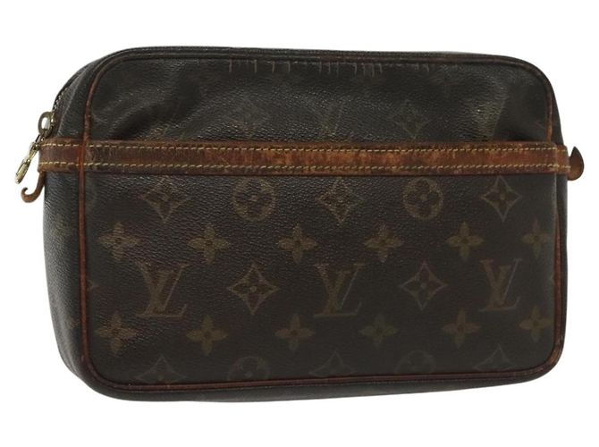 LOUIS VUITTON Clutch Compiegne 23 M51847 Auth LV 140256 Monogramm