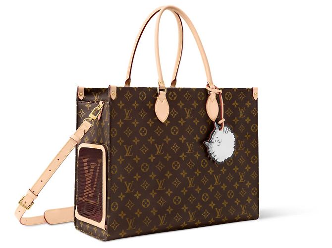 Louis Vuitton LV Caotgram OntheGo Gatto Marrone