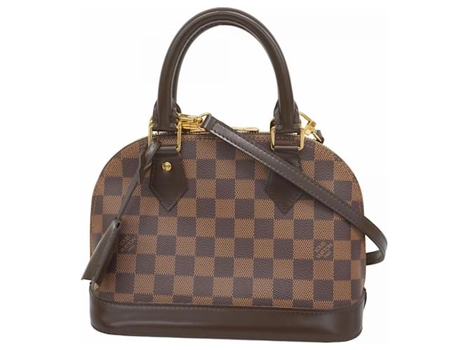 Louis Vuitton Damier Alma BB Handbag Damier ebene  ref.2519728