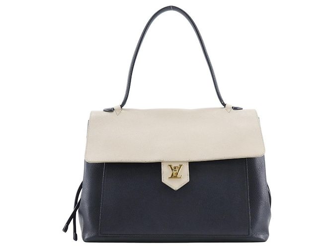 Borsa Lockme in pelle MM Louis Vuitton Nero