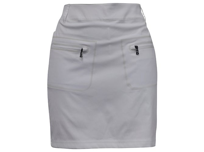 Bogner Mirana Mini Skort wit Pockets in White Polyester  Cream