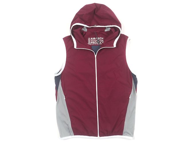 Autre Marque Chaleco con capucha de malla Herno Best AIR-TECH de nailon Roja