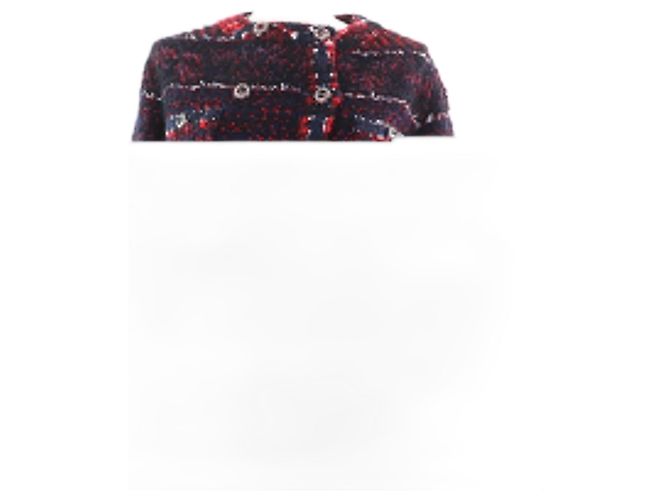 Giacca in cashmere tweed COCO Mark di Chanel Rosso