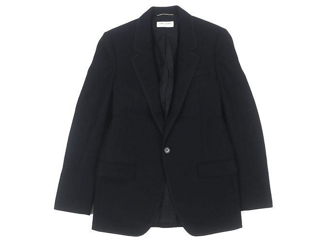 Yves Saint Laurent Saint Laurent Paris Tailored Jacket Wool Jacket Black 