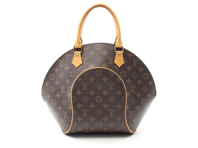 Louis Vuitton Ellipse MM Monogram Handbag Brown Cloth  ref.2520402