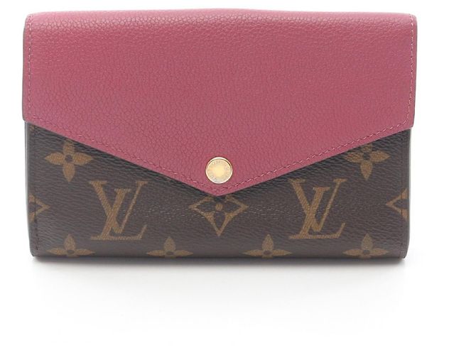 Cartera Pallas Compact Monogram de Louis Vuitton Castaño Rosa