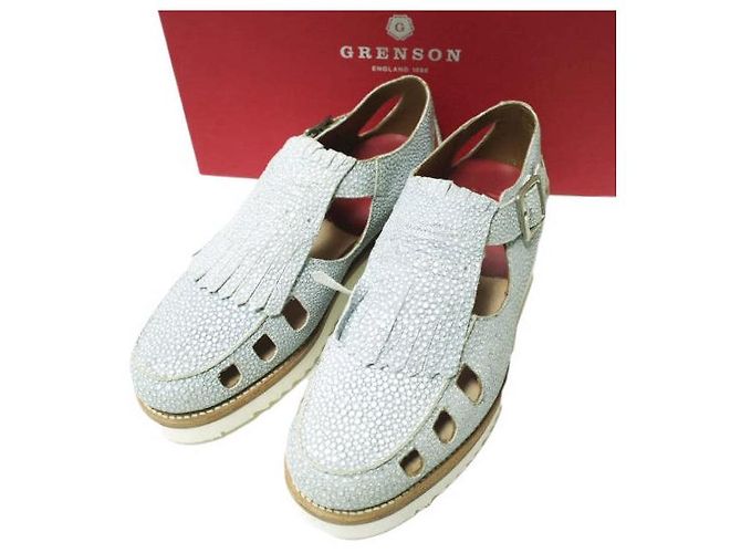Autre Marque Chaussures en cuir Grenson ETHEL Bleu