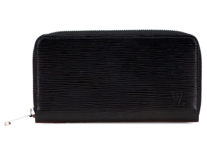 Louis Vuitton Epi Zippy Wallet Black