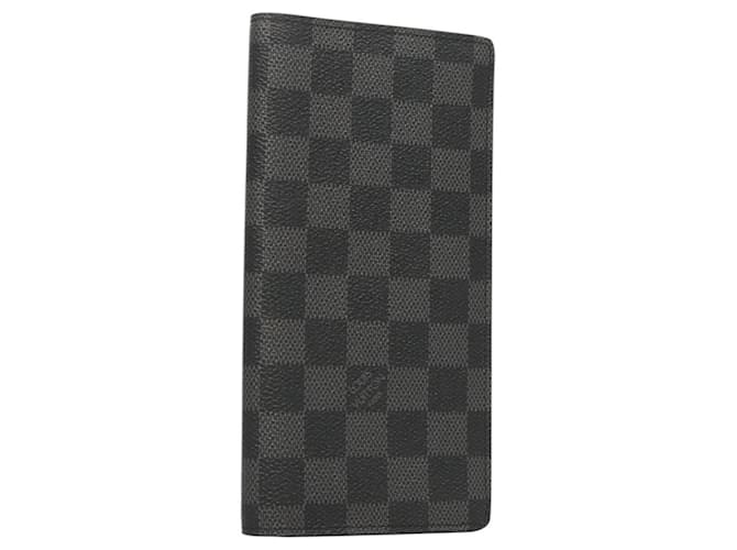 Louis Vuitton Brazza Long Bifold wallet Damier Brown Cloth  ref.2521507