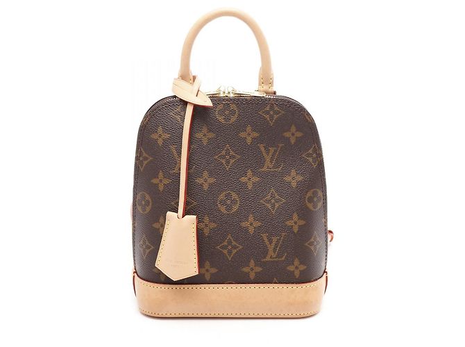 Mochila Alma Monogram Louis Vuitton Marrom