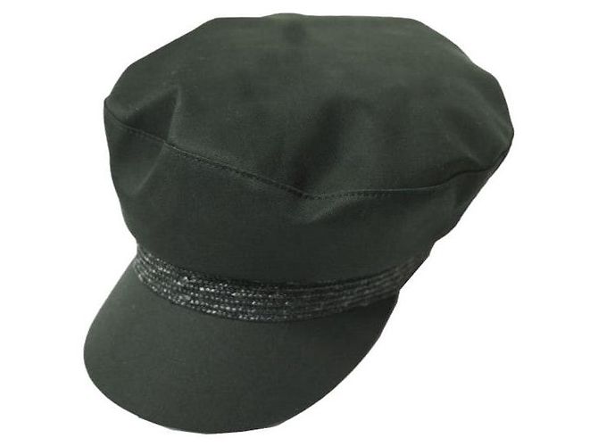Autre Marque Chapéu de algodão TAH marin Preto