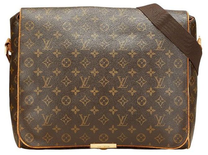 Borsa a Spalla Monogram Abbesses di Louis Vuitton Marrone