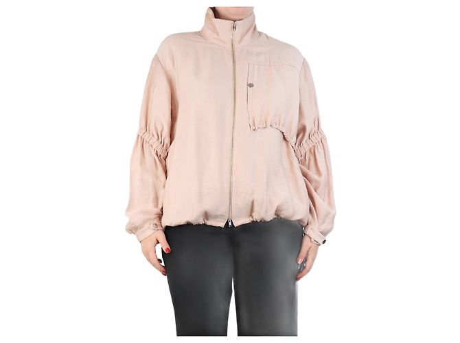 3.1 Phillip Lim Light rose cinched anorak jacket - size M